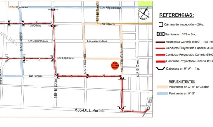 Florencio Varela: Programan obra para fortalecer el sistema pluvial